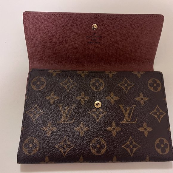 LOUIS VUITTON Porte Tresor Etui Papier Travel ~ Passport Wallet | Vintage - Picture 1 of 16